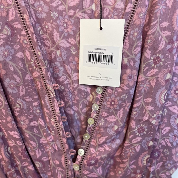 SPELL Dhalia Romper NWT - Picture 7 of 10